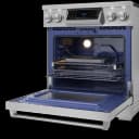 30 Inch Professional Electric Range With Tilt Panel Touch Control In Stainless Steel Gordon Ramsay Series view 4