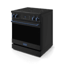 30 Inch Professional Electric Range With Tilt Panel Touch Control In Black/navy Blue Gordon Ramsay Series view 4