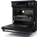 30 Inch Professional Electric Range With Tilt Panel Touch Control In Black/navy Blue Gordon Ramsay Series view 5