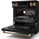 30 Inch Professional Electric Range With Tilt Panel Touch Control In Black/bronze Gordon Ramsay Series view 5