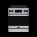30 Inch Professional Electric Range With Tilt Panel Touch Control In Stainless Steel/navy Blue Gordon Ramsay Series view 1