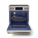 30 Inch Professional Electric Range With Tilt Panel Touch Control In Stainless Steel/bronze Gordon Ramsay Series view 2