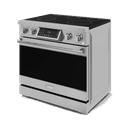 36 Inch Professional Electric Range With Tilt Panel Touch Control In Stainless Steel Gordon Ramsay Series view 4