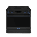 36 Inch Professional Electric Range With Tilt Panel Touch Control In Black/navy Blue Gordon Ramsay Series view 1