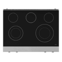 36 Inch Professional Electric Range With Tilt Panel Touch Control In Stainless Steel/black Gordon Ramsay Series view 7