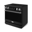 36 Inch Professional Electric Range With Tilt Panel Touch Control In Black/stainless Steel Gordon Ramsay Series view 4