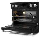 36 Inch Professional Electric Range With Tilt Panel Touch Control In Black/stainless Steel Gordon Ramsay Series view 5