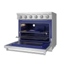36 Inch Professional Electric Range In Stainless Steel Gordon Ramsay Series view 5