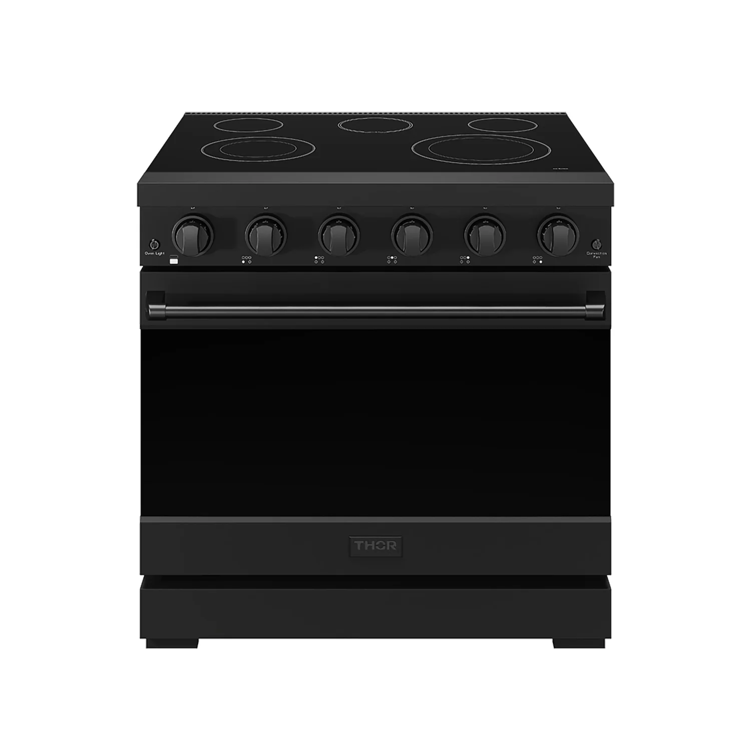 36 Inch Professional Electric Range In Black Gordon Ramsay Series