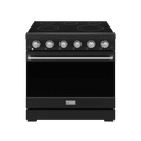 36 Inch Professional Electric Range In Black/stainless Steel Gordon Ramsay Series view 1