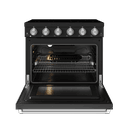 36 Inch Professional Electric Range In Black/stainless Steel Gordon Ramsay Series view 6