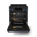 30 Inch Professional Gas Range With Tilt Panel Touch Control In Matte Black/blue Gordon Ramsay Series view 2