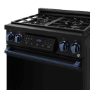 30 Inch Professional Gas Range With Tilt Panel Touch Control In Matte Black/blue Gordon Ramsay Series view 6