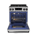 30 Inch Professional Gas Range With Tilt Panel Touch Control In Stainless Steel/black Gordon Ramsay Serie view 2