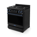 30 Inch Professional Lp Range With Tilt Panel Touch Control In Matte Black/blue Gordon Ramsay Series view 4