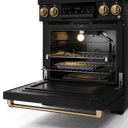 30 Inch Professional Lp Range With Tilt Panel Touch Control In Matte Black/bronze Gordon Ramsay Series view 5