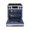 30 Inch Professional Gas Range With Tilt Panel Touch Control In Stainless Steel/blue Gordon Ramsay Series view 2