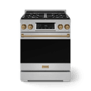 30 Inch Professional Gas Range With Tilt Panel Touch Control In Stainless Steel/bronze Gordon Ramsay Series view 1