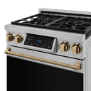 30 Inch Professional Gas Range With Tilt Panel Touch Control In Stainless Steel/bronze Gordon Ramsay Series view 6