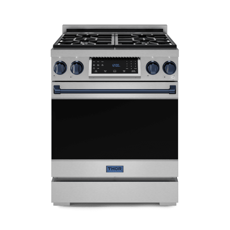 30 Inch Professional Lp Range With Tilt Panel Touch Control In Stainless Steel/blue Gordon Ramsay Series