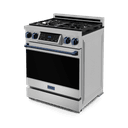 30 Inch Professional Lp Range With Tilt Panel Touch Control In Stainless Steel/blue Gordon Ramsay Series view 4