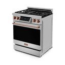 30 Inch Professional Gas Range With Tilt Panel Touch Control In Stainless Steel/rose Gold Gordon Ramsay Series view 4