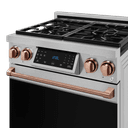 30 Inch Professional Gas Range With Tilt Panel Touch Control In Stainless Steel/rose Gold Gordon Ramsay Series view 6