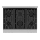 36 Inch Professional Gas Range With Tilt Panel Touch Control In Stainless Steel Gordon Ramsay Series view 7