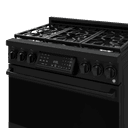 36 Inch Professional Gas Range With Tilt Panel Touch Control In Black Gordon Ramsay Series view 6
