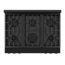 36 Inch Professional Gas Range With Tilt Panel Touch Control In Stainless Black/blue Gordon Ramsay Series view 7