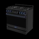 36 Inch Professional Lp Range With Tilt Panel Touch Control In Stainless Black/blue Gordon Ramsay Series view 4