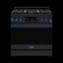 36 Inch Professional Lp Range With Tilt Panel Touch Control In Stainless Black/blue Gordon Ramsay Series view 1