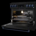 36 Inch Professional Lp Range With Tilt Panel Touch Control In Stainless Black/blue Gordon Ramsay Series view 5