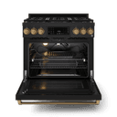 36 Inch Professional Lp Range With Tilt Panel Touch Control In Black/bronze Gordon Ramsay Series view 2