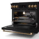 36 Inch Professional Lp Range With Tilt Panel Touch Control In Black/bronze Gordon Ramsay Series view 5