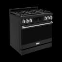 36 Inch Professional Lp Range With Tilt Panel Touch Control In Stainless Black/stainless Steel Gordon Ramsay Series view 3