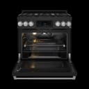 36 Inch Professional Lp Range With Tilt Panel Touch Control In Stainless Black/stainless Steel Gordon Ramsay Series view 2