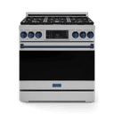 36 Inch Professional Gas Range With Tilt Panel Touch Control In Stainless Steel/blue Gordon Ramsay Series view 1