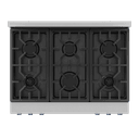 36 Inch Professional Gas Range With Tilt Panel Touch Control In Stainless Steel/blue Gordon Ramsay Series view 7