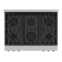 36 Inch Professional Lp Range With Tilt Panel Touch Control In Stainless Steel/black Gordon Ramsay Series view 7