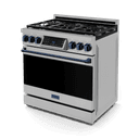 36 Inch Professional Lp Range With Tilt Panel Touch Control In Stainless Steel/blue Gordon Ramsay Series view 4