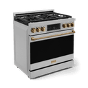 36 Inch Professional Lp Range With Tilt Panel Touch Control In Stainless Steel/bronze Gordon Ramsay Series view 3