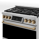 36 Inch Professional Lp Range With Tilt Panel Touch Control In Stainless Steel/bronze Gordon Ramsay Series view 6