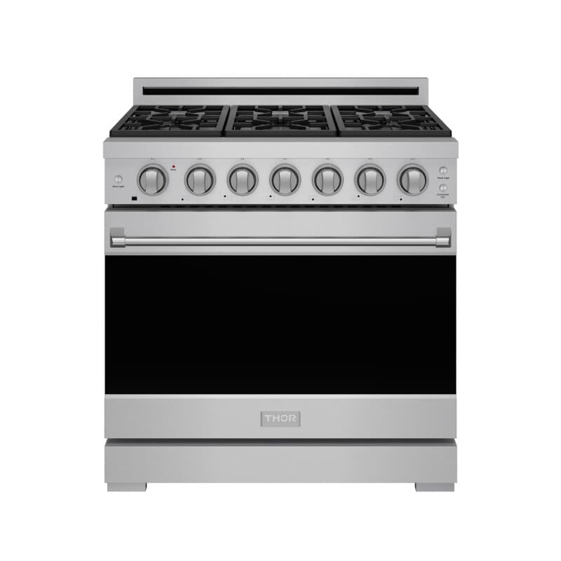 36" Gas Range with Tilt Panel Touch Control - Liquid Propane