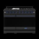 48 Inch Professional Gas Range With Pro-style Knobs In Black/blue Gordon Ramsay Series view 1