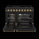 48 Inch Professional Gas Range With Pro-style Knobs In Black/bronze Gordon Ramsay Series view 6