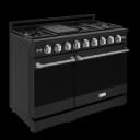 48 Inch Professional Lp Range With Pro-style Knobs In Black/stainless Steel Gordon Ramsay Series view 3
