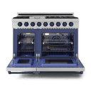 48 Inch Professional Gas Range With Pro-style Knobs In Stainless Steel/blue Gordon Ramsay Series view 2