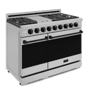 48 Inch Professional Lp Range With Pro-style Knobs In Stainless Steel/black Gordon Ramsay Series view 3