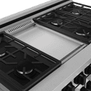 48 Inch Professional Lp Range With Pro-style Knobs In Stainless Steel/black Gordon Ramsay Series view 6